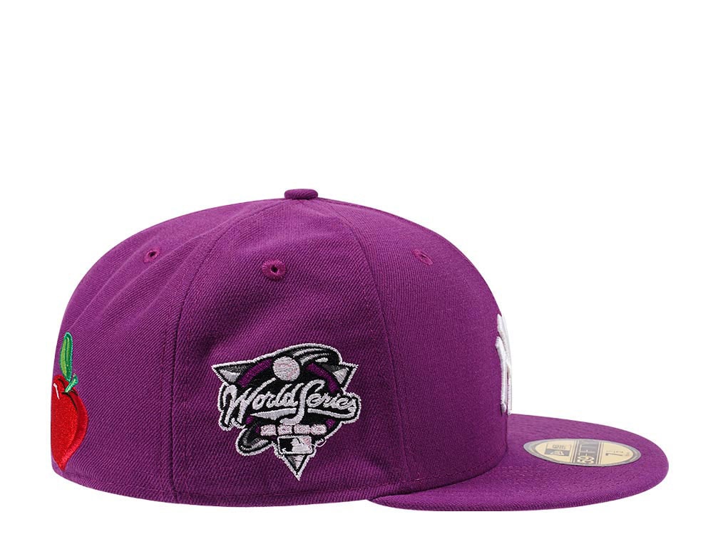 New Era New York Yankees NYC Icons World Series 2000 Grape and Pink Edition 59Fifty Fitted Casquette