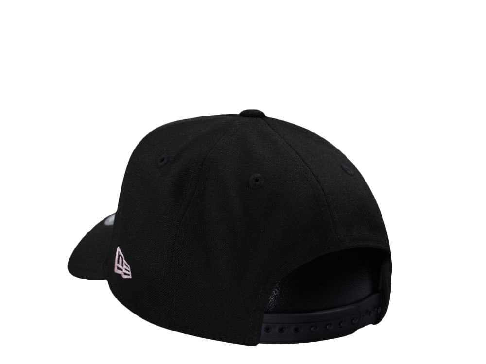 New Era Los Angeles Dodgers Sakura Bloom Black Edition 9Forty A Frame Snapback Casquette