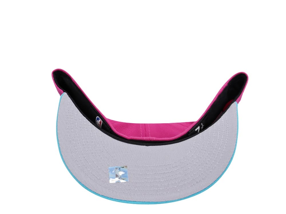 New Era Miami Heat City Beetroot Two Tone Edition 59Fifty Fitted Casquette
