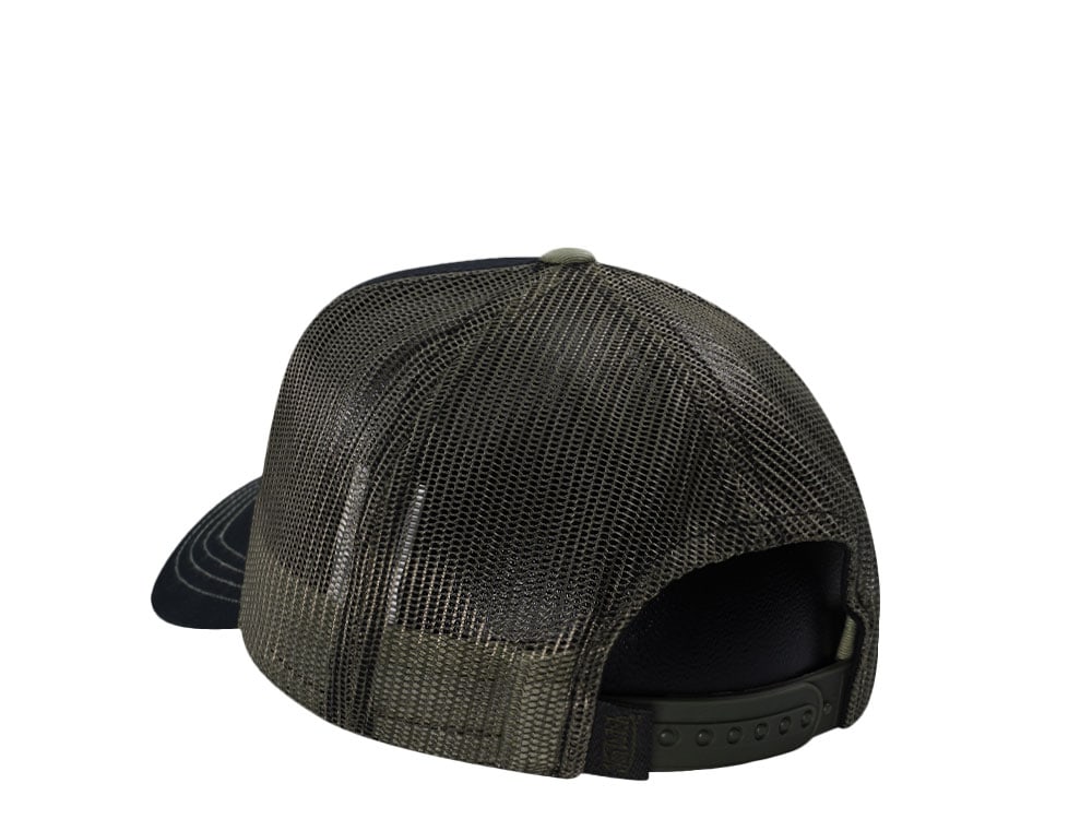 Von Dutch Oval Patch Dark Green Edition Trucker Snapback Casquette