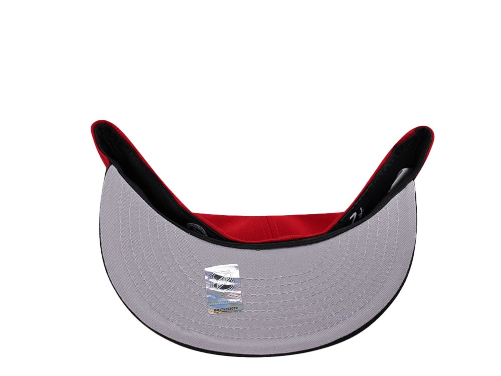 New Era Chicago Blackhawks All Star Game 1991 Scarlet Two Tone Edition 59Fifty Fitted Casquette