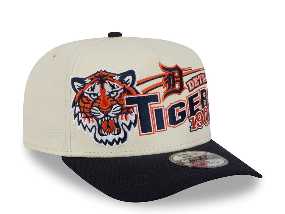 New Era Detroit Tigers 1901 Classic Chrome Edition 9Fifty A Frame Snapback Casquette