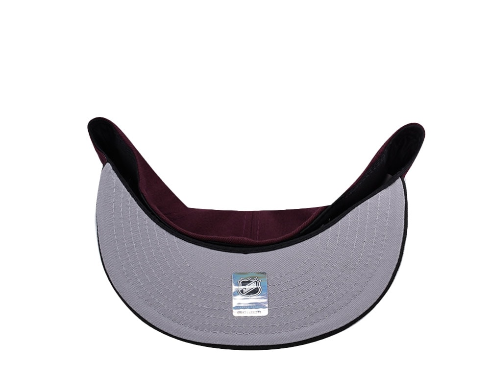 New Era Anaheim Ducks Inaugural Season Maroon Two Tone Edition 59Fifty Fitted Casquette