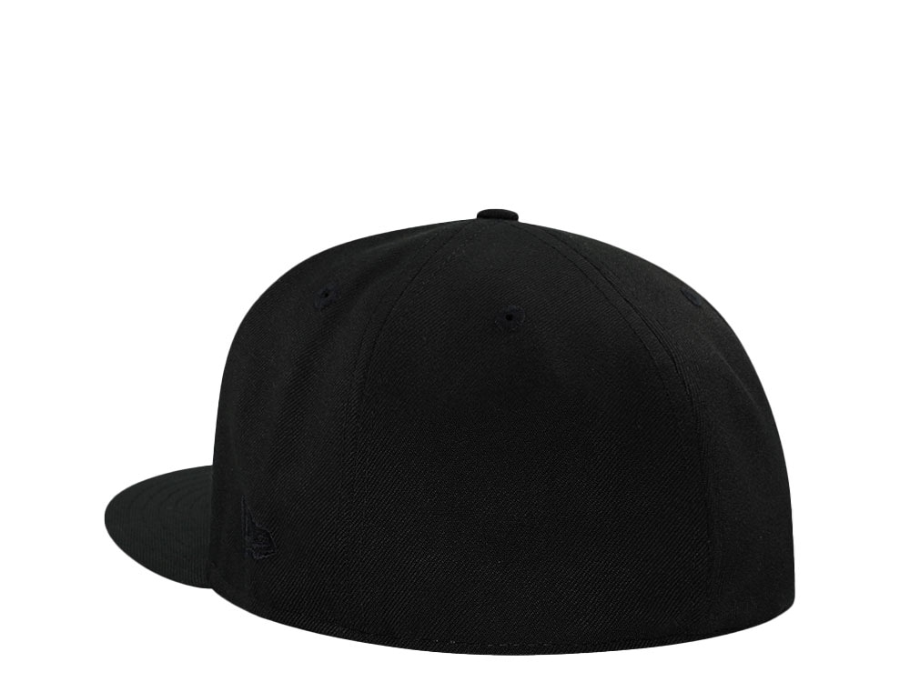 New Era New York Yankees Black Throwback Edition 59Fifty Fitted Casquette