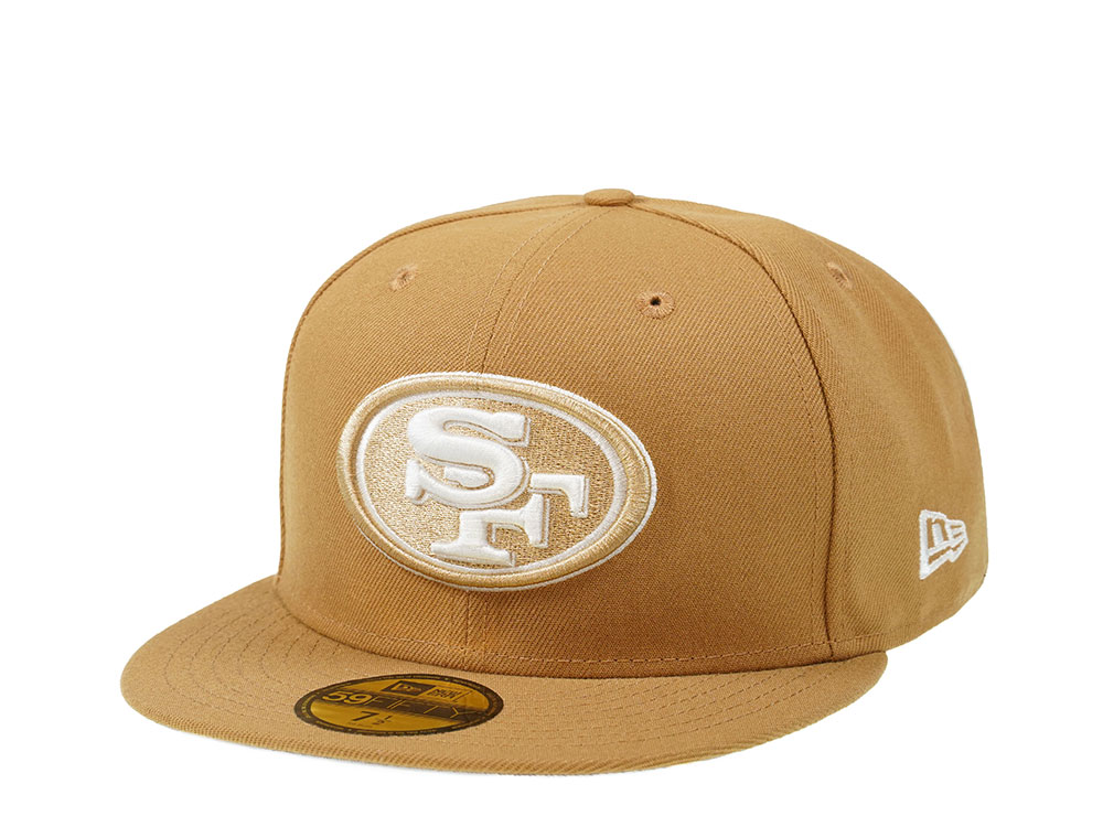 New Era San Francisco 49ers Wheat Edition 59Fifty Fitted Casquette