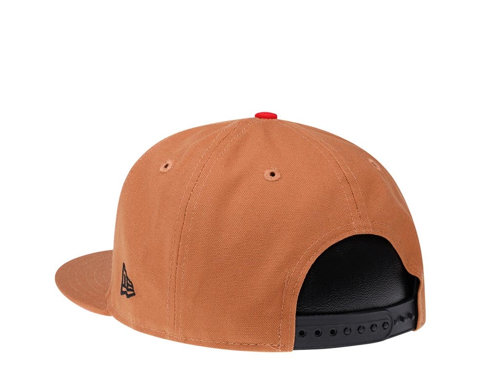 New Era Utah Jazz Tan Canvas Edition 9Fifty Snapback Casquette