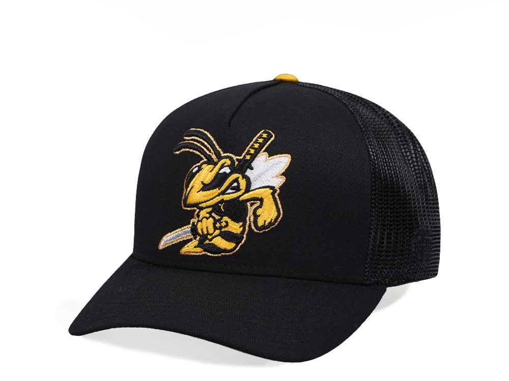 Good Hats Killer Bee Black Trucker Snapback Casquette