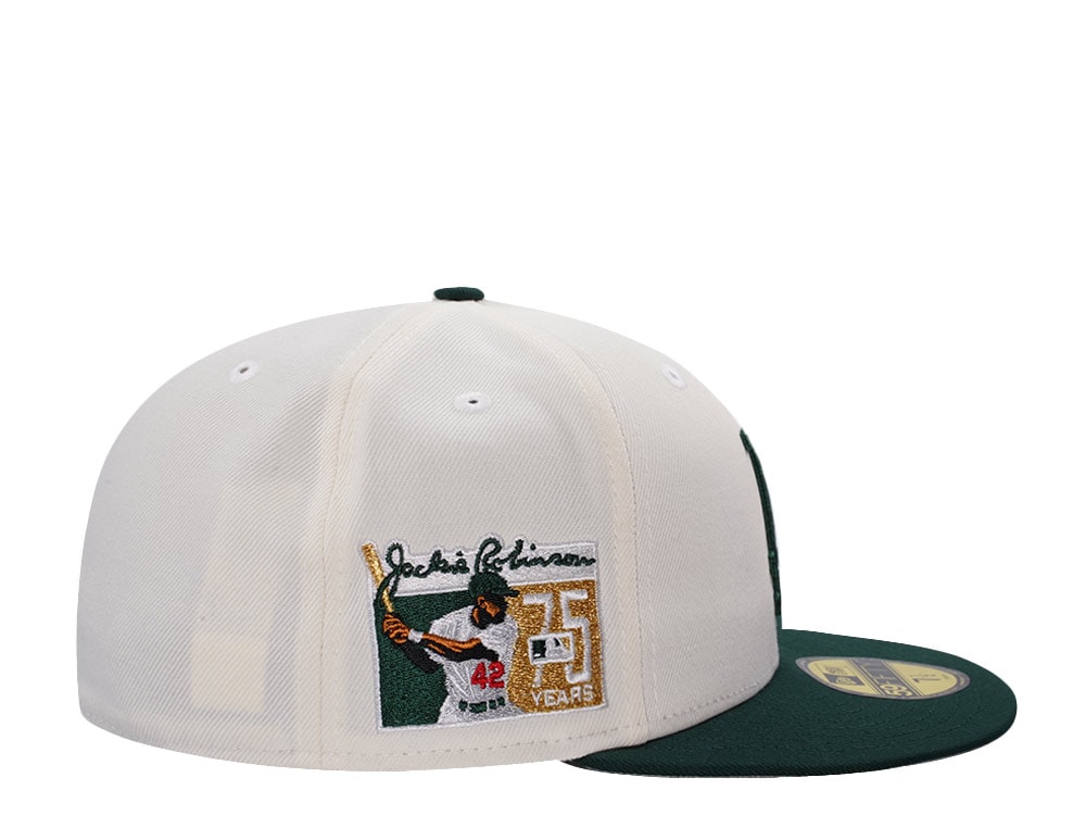 New Era Los Angeles Dodgers Jackie Robinson Chrome Two Tone Edition 59Fifty Fitted Casquette