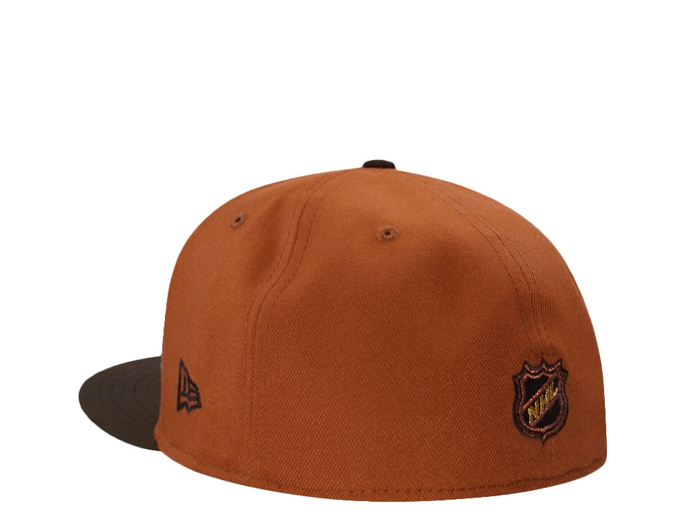 New Era Anaheim Ducks Stadium Series 2014 Brown Two Tone Edition 59Fifty Fitted Casquette