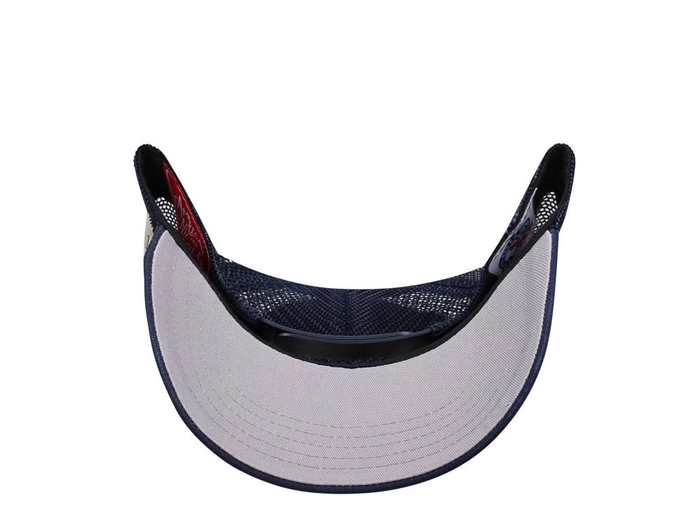 American Needle Homestead Grays Negro League Valin Navy Trucker Snapback Casquette