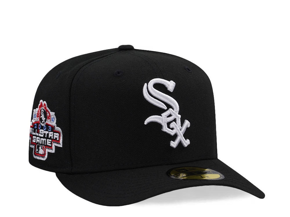 New Era Chicago White Sox All Star Game 2003 Black Prime Edition 59Fifty Pre Curved Fitted Casquette