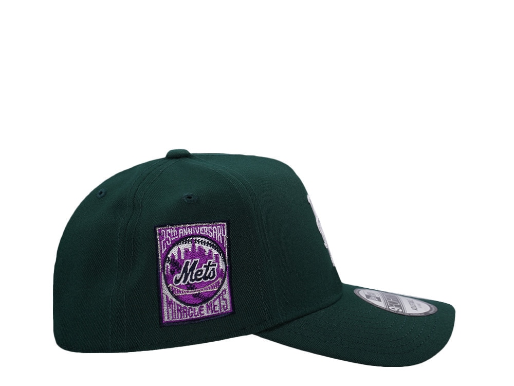 New Era New York Mets 25th Anniversary Dark Green Prime Edition 9Forty A Frame Snapback Casquette