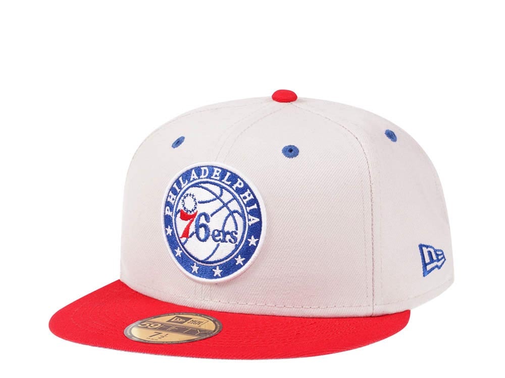 New Era Philadelphia 76ers Stone Two Tone Edition 59Fifty Fitted Casquette