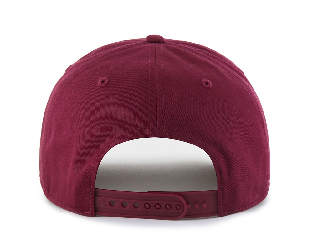 47 Brand Philadelphia Phillies Cooperstown Suede Visor Red Hitch Snapback Casquette