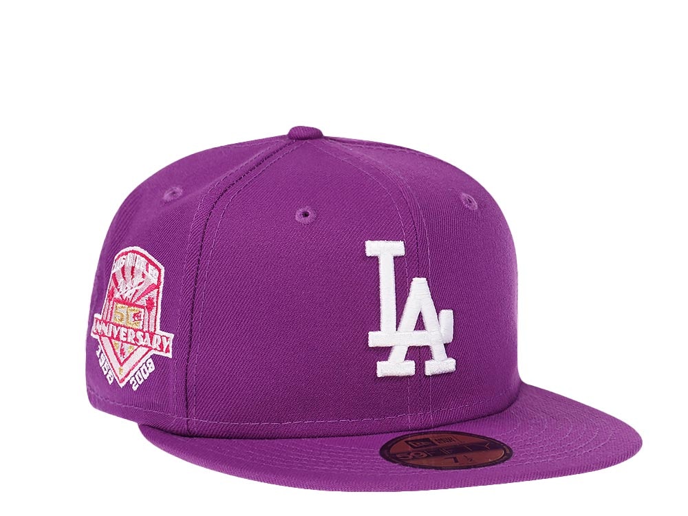 New Era Los Angeles Dodgers 50 Anniversary 1958-2008 59Fifty Fitted Casquette