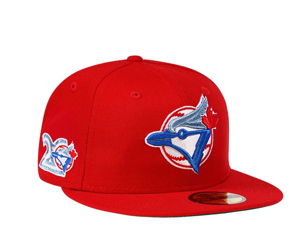 New Era Toronto Blue Jays 20th Anniversary Red Glacier Blue Edition 59Fifty Fitted Casquette