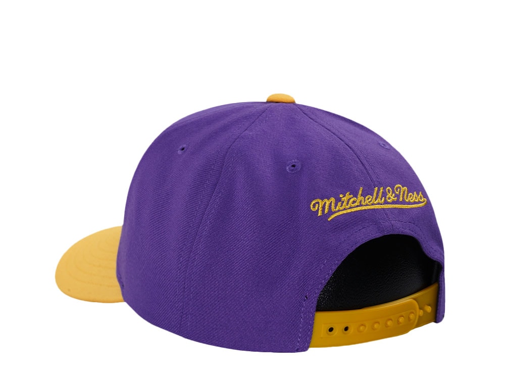 Mitchell & Ness LSU Tigers Pro Crown Fit Purple Snapback Casquette