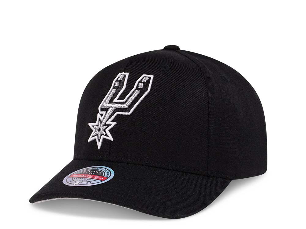 Mitchell & Ness San Antonio Spurs Team Ground Red Line Flex Snapback Casquette