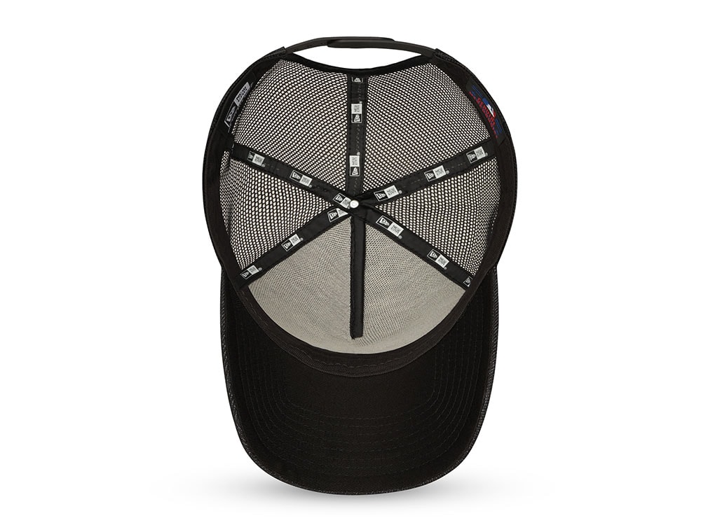 New Era Los Angeles Lakers  Black Graphite Trucker Snapback Casquette