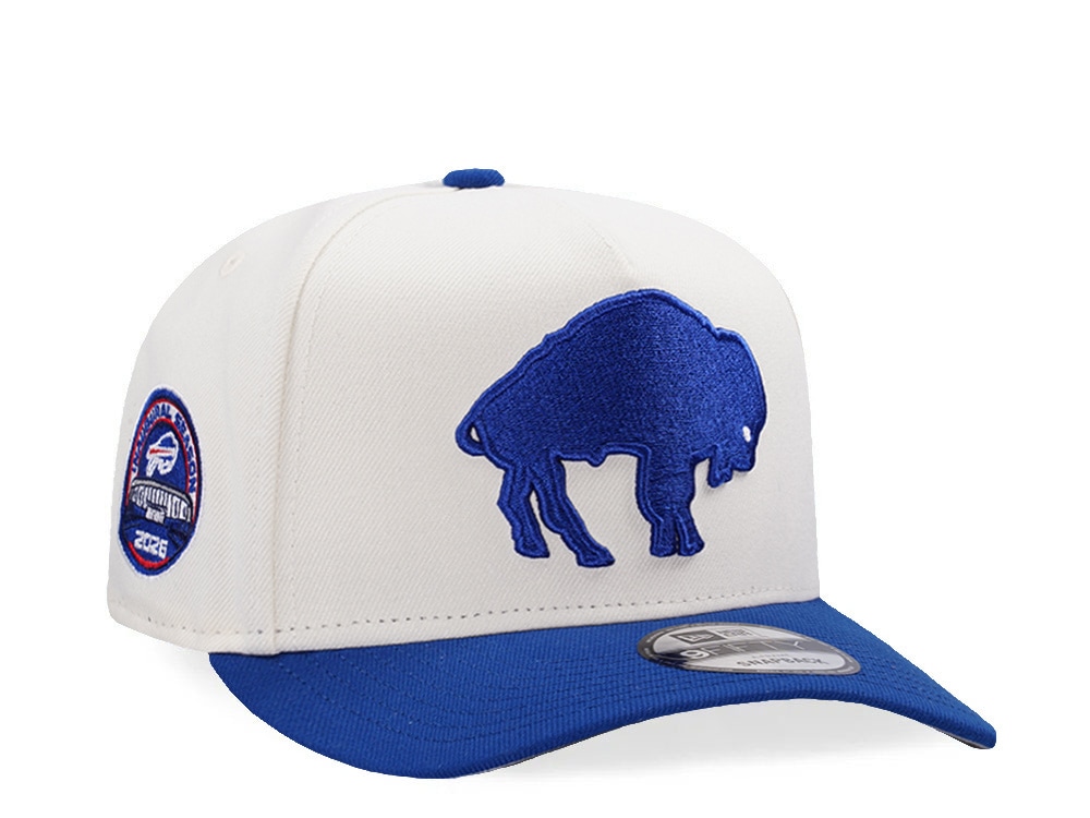 New Era Buffalo Bills Inaugural Season Chrome Two Tone Edition 9Fifty A Frame Snapback Casquette