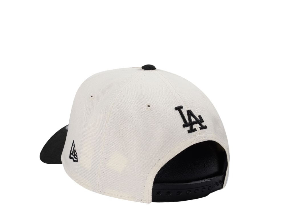 New Era Los Angeles Dodgers Ohtani Chrome Black Two Tone Edition 9Forty A Frame Snapback Casquette