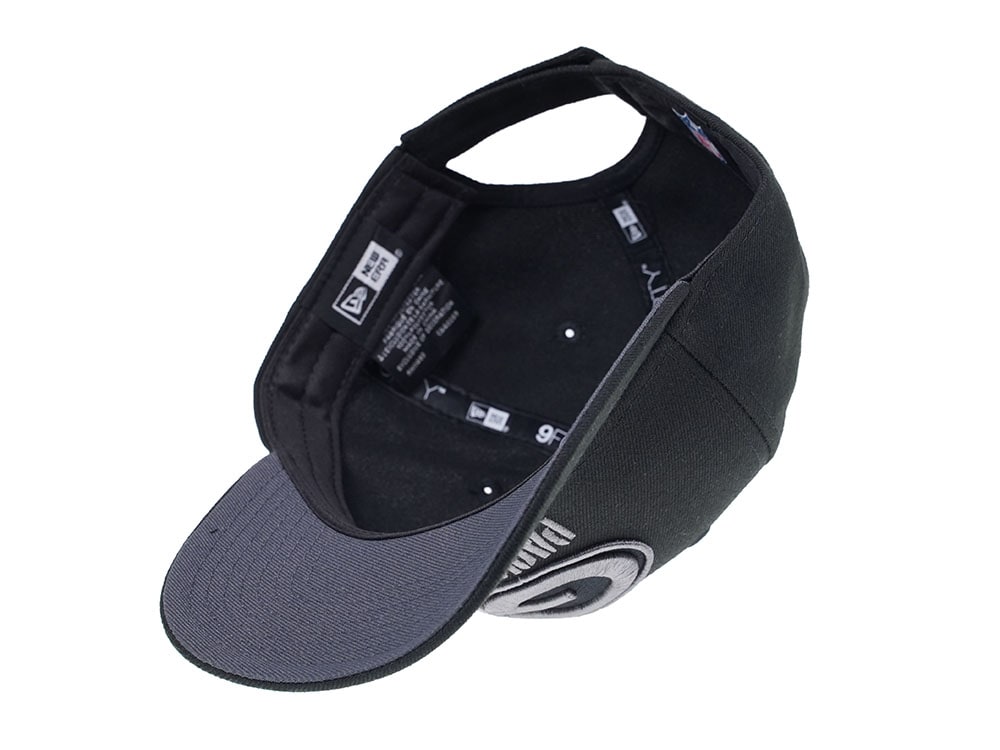 New Era Green Bay Packers Curved Grey Edition 9Forty Strapback Casquette