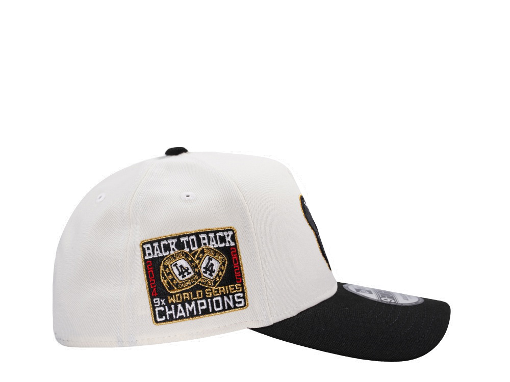 New Era Los Angeles Dodgers Back to Back Champions Ohtani Chrome Two Tone Edition 9Forty A Frame Snapback Casquette