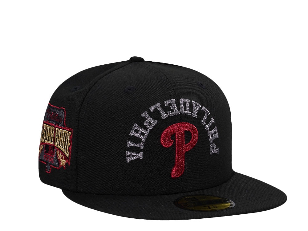 New Era Philadelphia Phillies All Star Game 1996 Chain Stitch Metallic Prime Edition 59Fifty Fitted Casquette