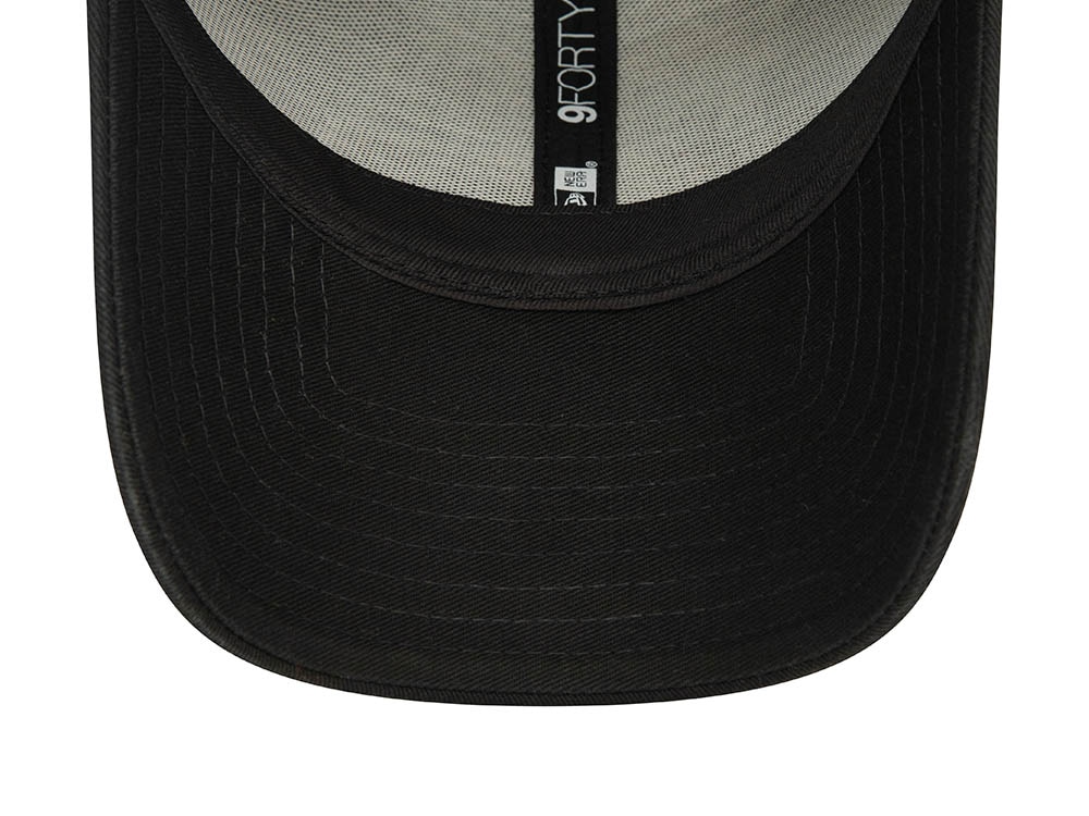 New Era Logo Black 9Forty Strapback Casquette