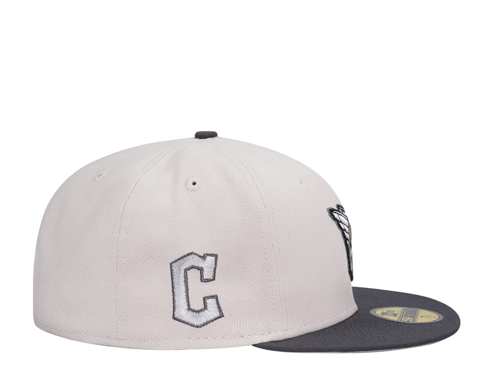 New Era Cleveland Guardians Graphite Shine Prime Edition 59Fifty Fitted Casquette