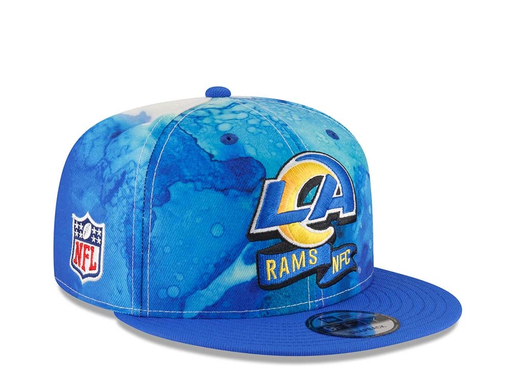 New Era Los Angeles Rams Ink NFL Sideline 2022 9Fifty Snapback Casquette