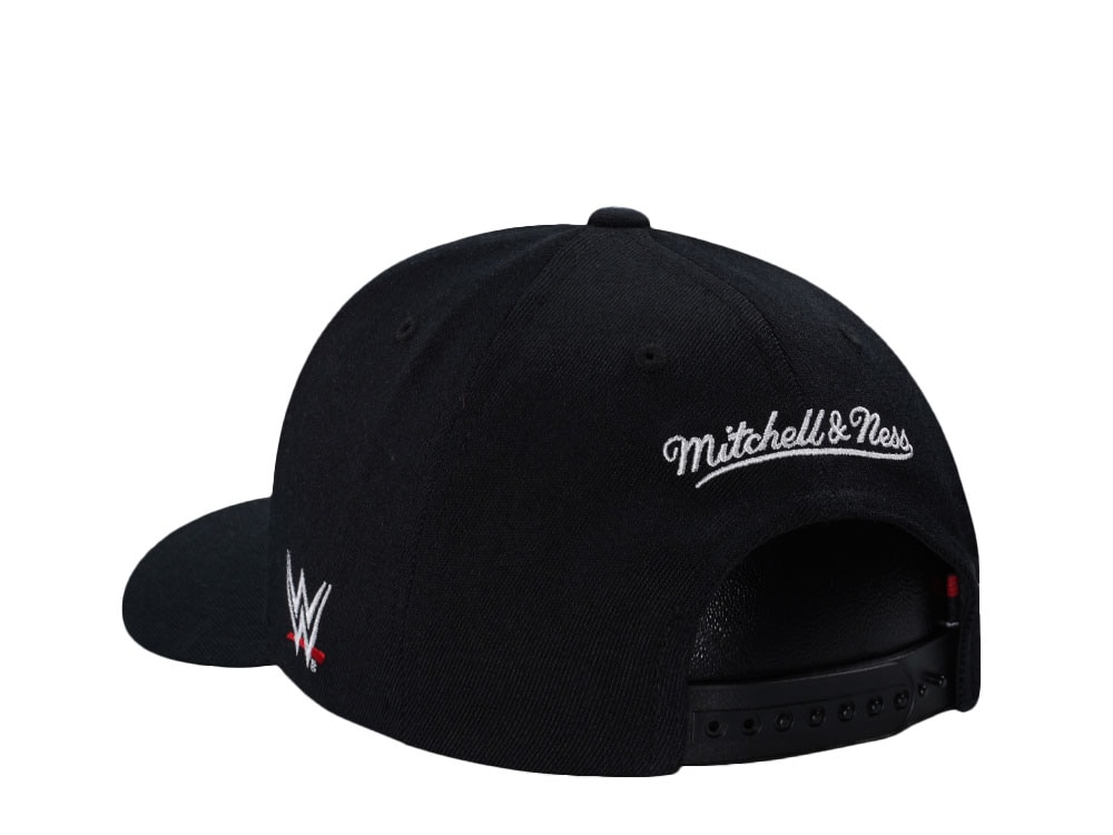 Mitchell & Ness Wrestlemania WWE Bret Hitman Hart Classic Red Stretch Snapback Casquette