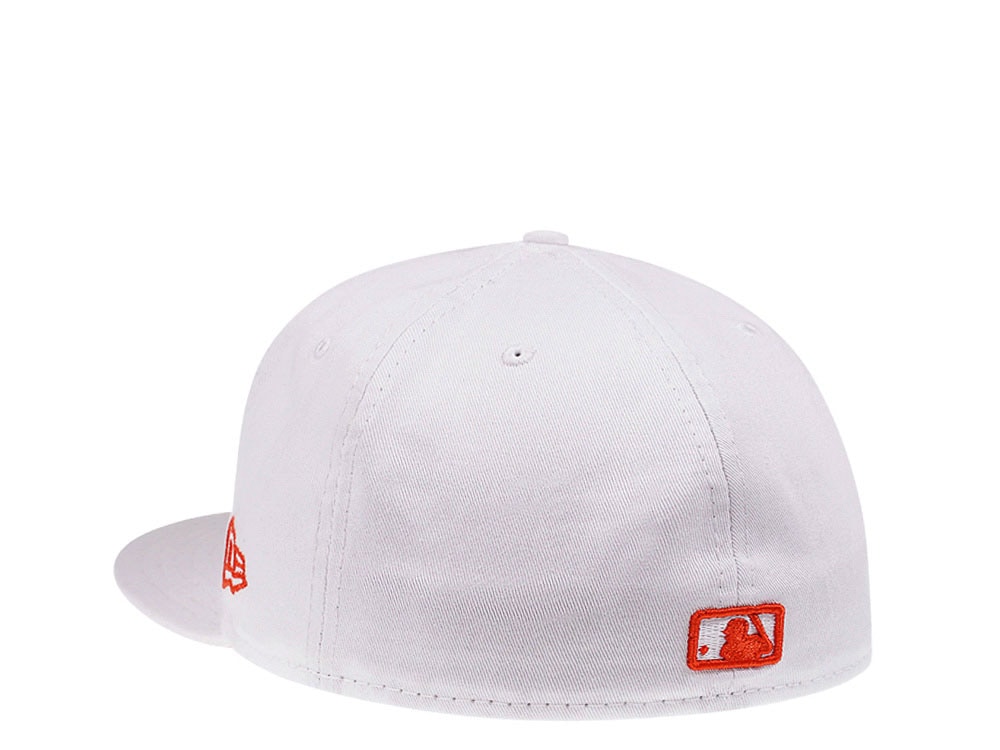 New Era Miami Marlins White Orange Pop Edition 59Fifty Fitted Casquette