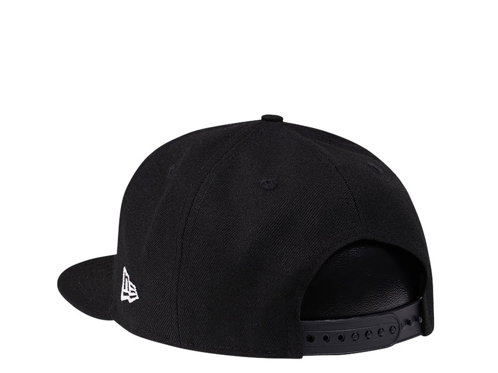 New Era Seattle Seahawks Black & White Snapback 9Fifty Casquette