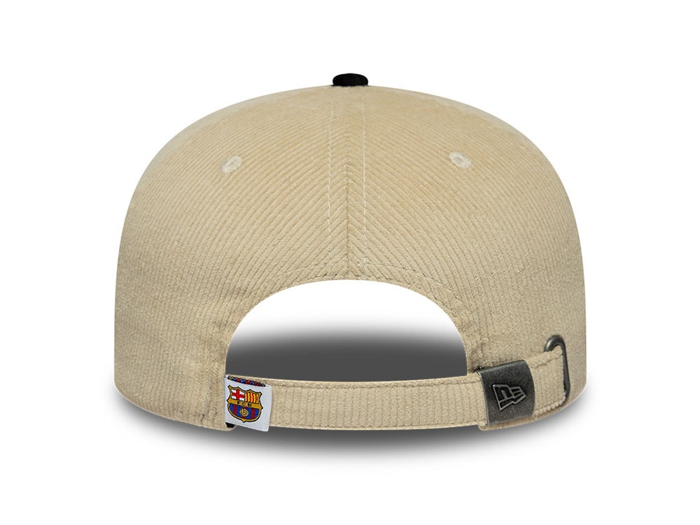 New Era Fc Barcelona Corduroy Beige Edition 19Twenty Snapback Casquette