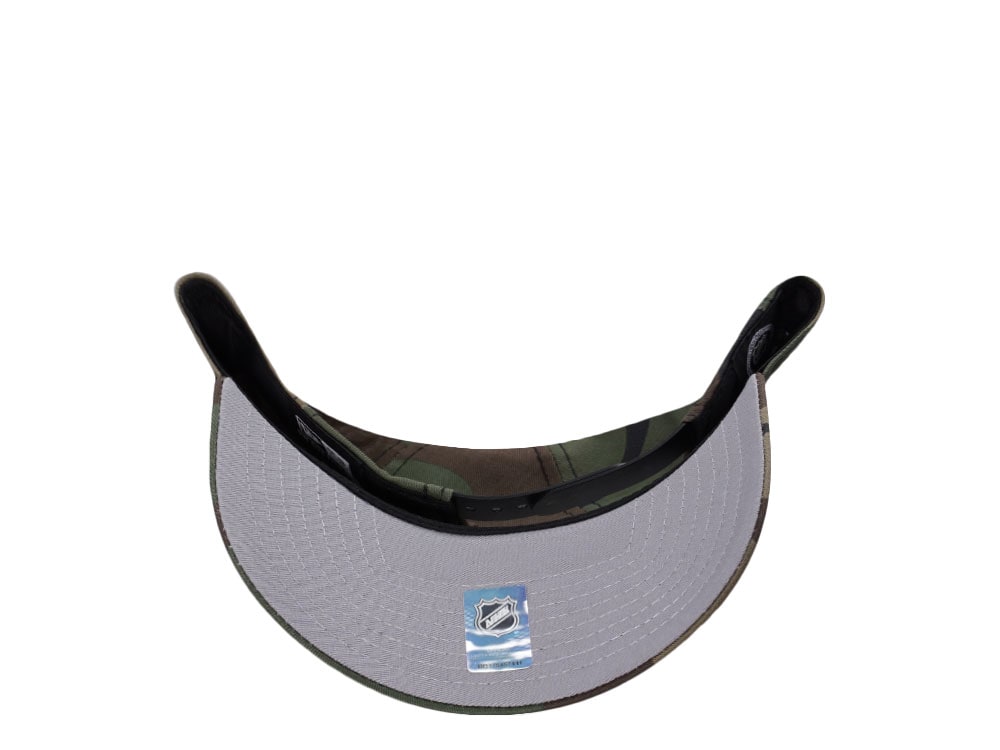 New Era Anaheim Ducks 10th Anniversary Woodland Camo Prime Edition 9Forty A Frame Snapback Casquette