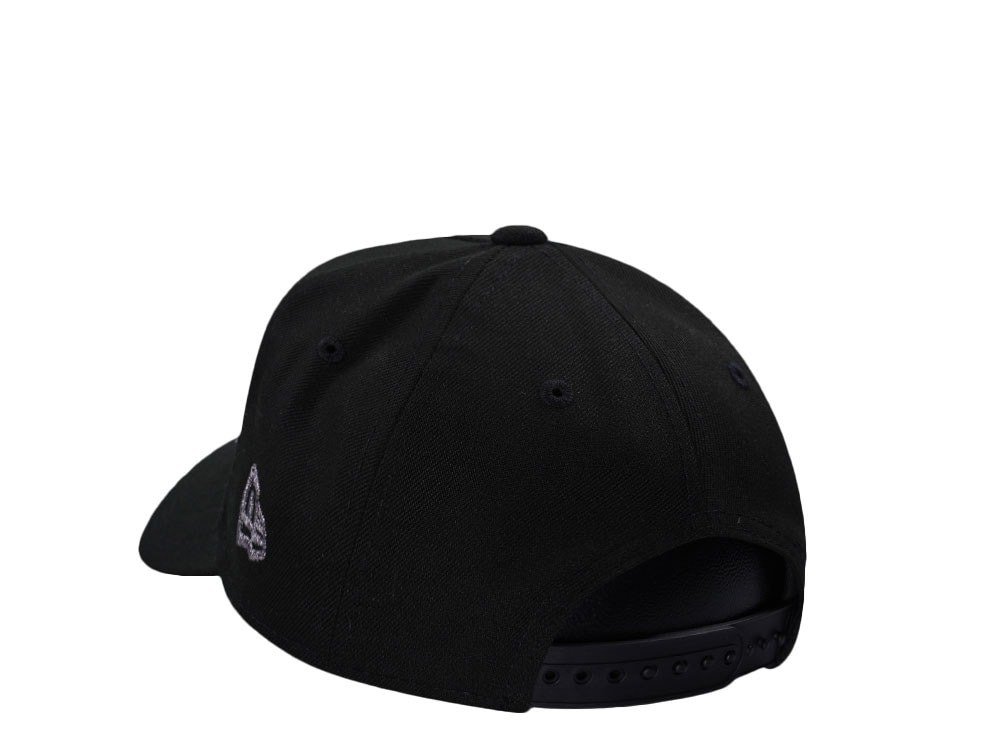 New Era Las Vegas Raiders 75th Anniversary Black Prime Edition 9Forty A Frame Snapback Casquette