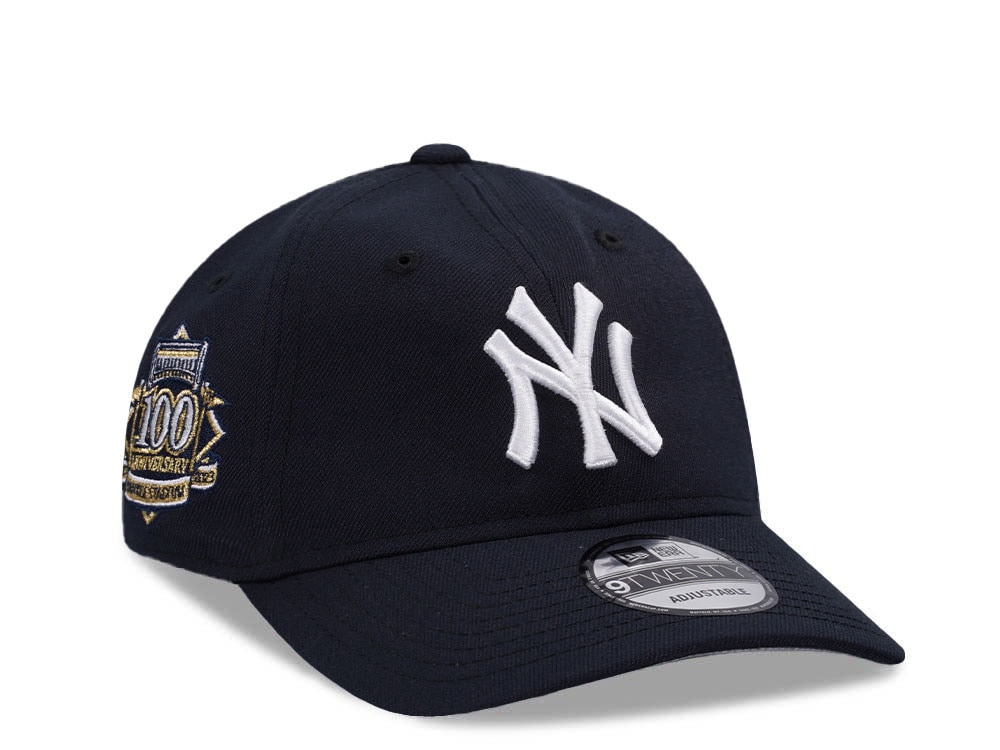 New Era New York Yankees 100 Anniversary Navy Edition 9Twenty Strapback Casquette