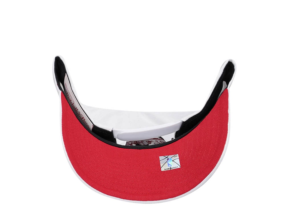 Mitchell & Ness Chicago Bulls All in Pro White Snapback Casquette