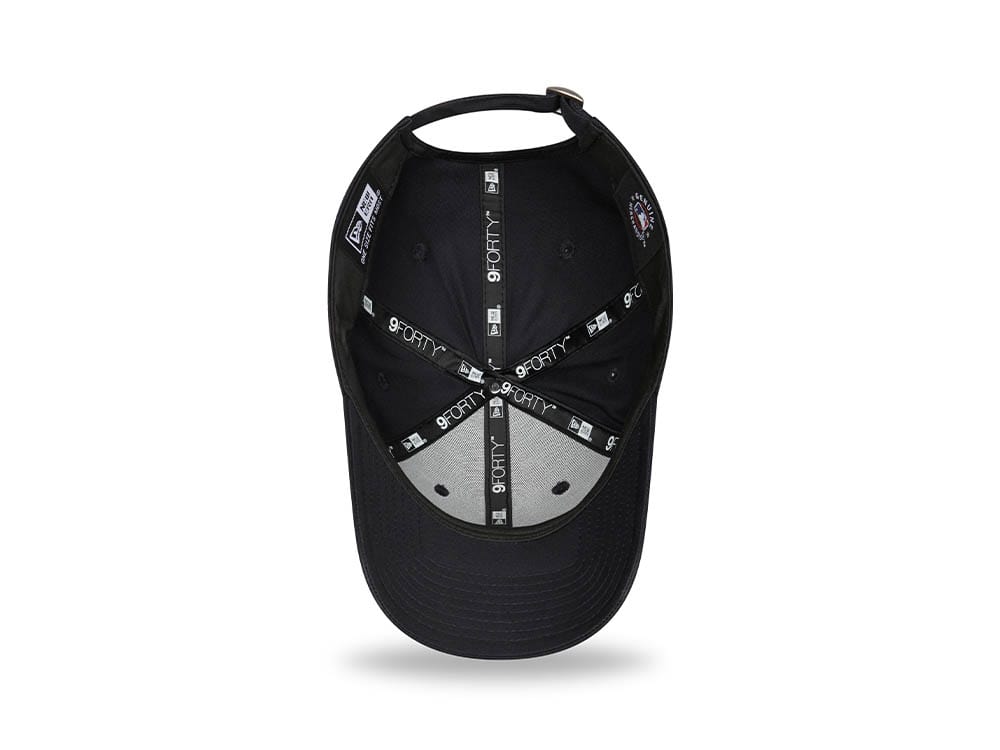 New Era New York Yankees Navy Marble Infill Edition 9Forty Strapback Casquette