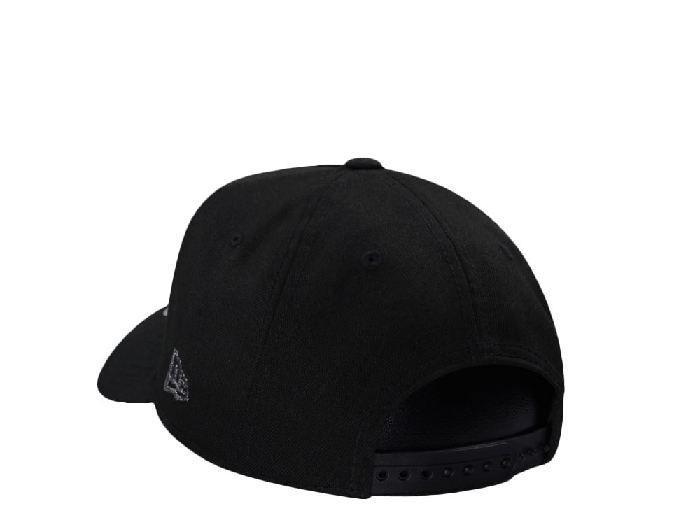 New Era Seattle Kraken Fear the Deep Metallic Black Prime Edition 9Forty A Frame Snapback Casquette