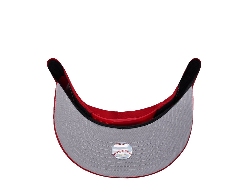 New Era New York Yankees World Series 2000 Scarlet Prime Edition 9Fifty A Frame Snapback Casquette
