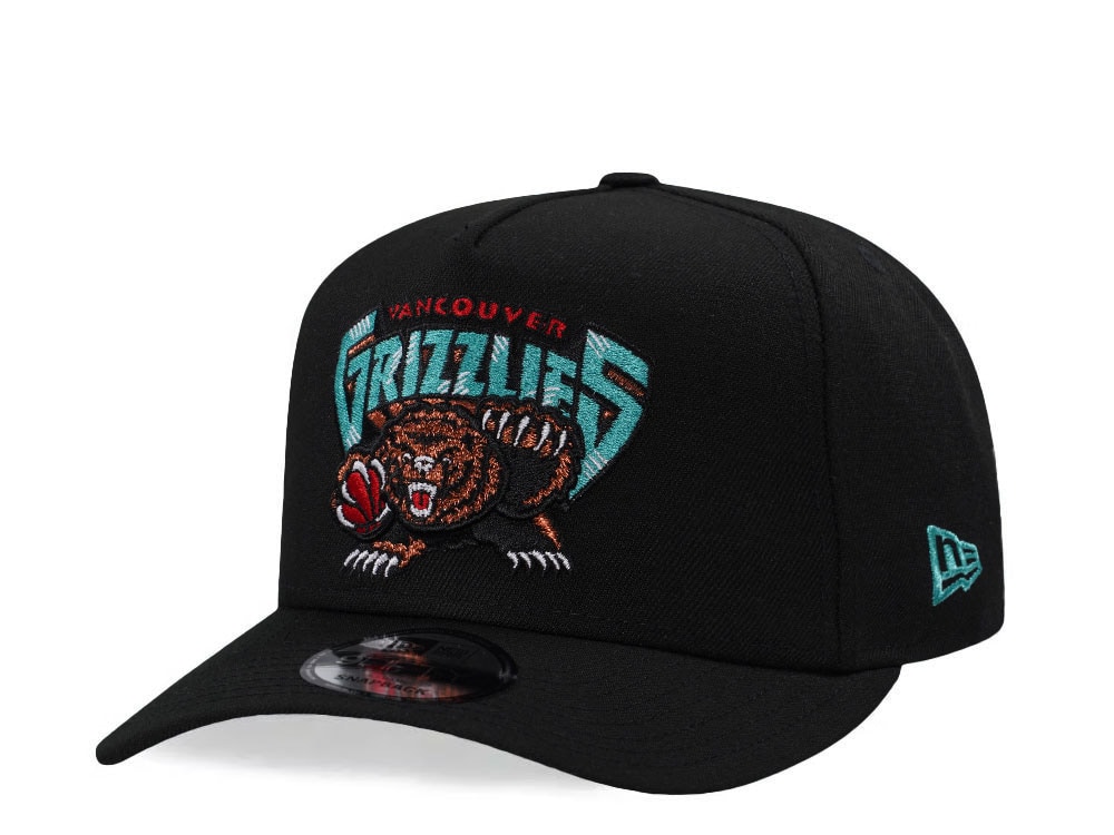 New Era Vancouver Grizzlies Black Classic Edition 9Fifty A Frame Snapback Casquette