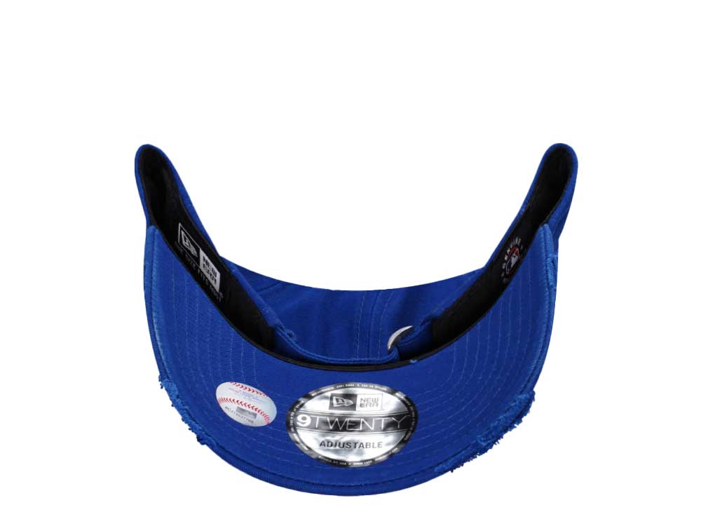 New Era New York Mets Light Royal Washed Distress 9Twenty Strapback Casquette