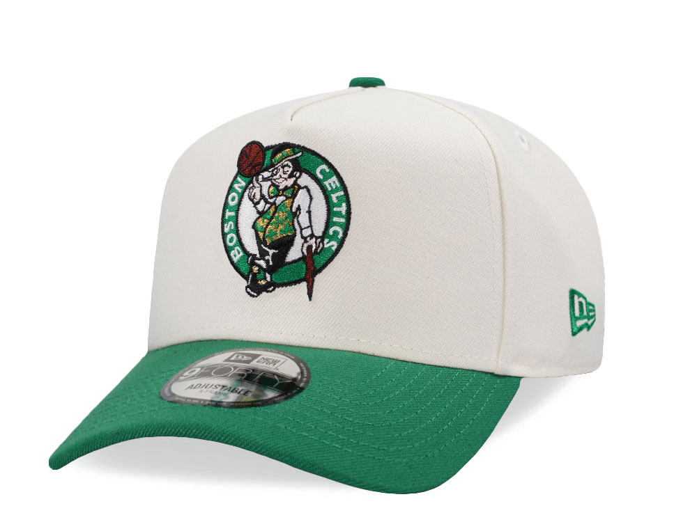 New Era Boston Celtics Classic Chrome Two Tone Edition 9Forty A Frame Snapback Casquette