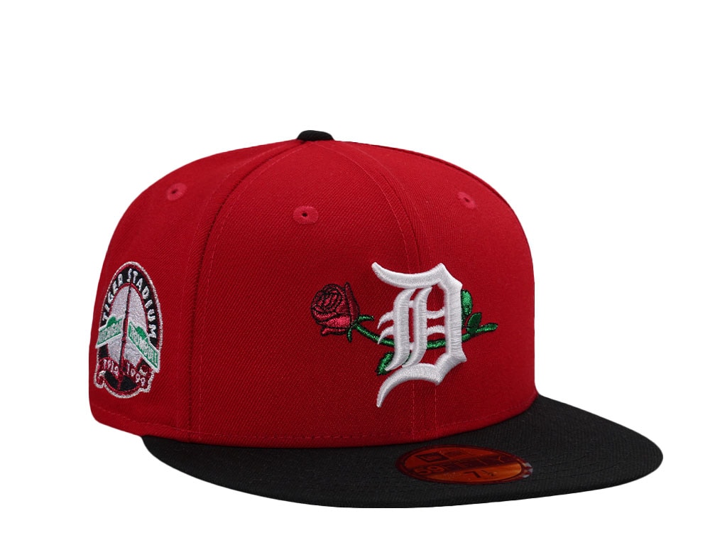 New Era Detroit Tigers Stadium Scarlet Rose Two Tone Edition 59Fifty Fitted Casquette