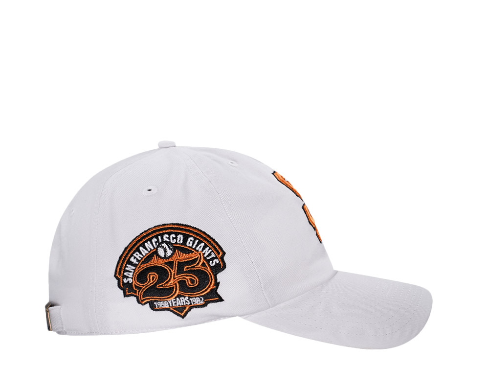 47Brand San Francisco Giants White Clean up Strapback Casquette