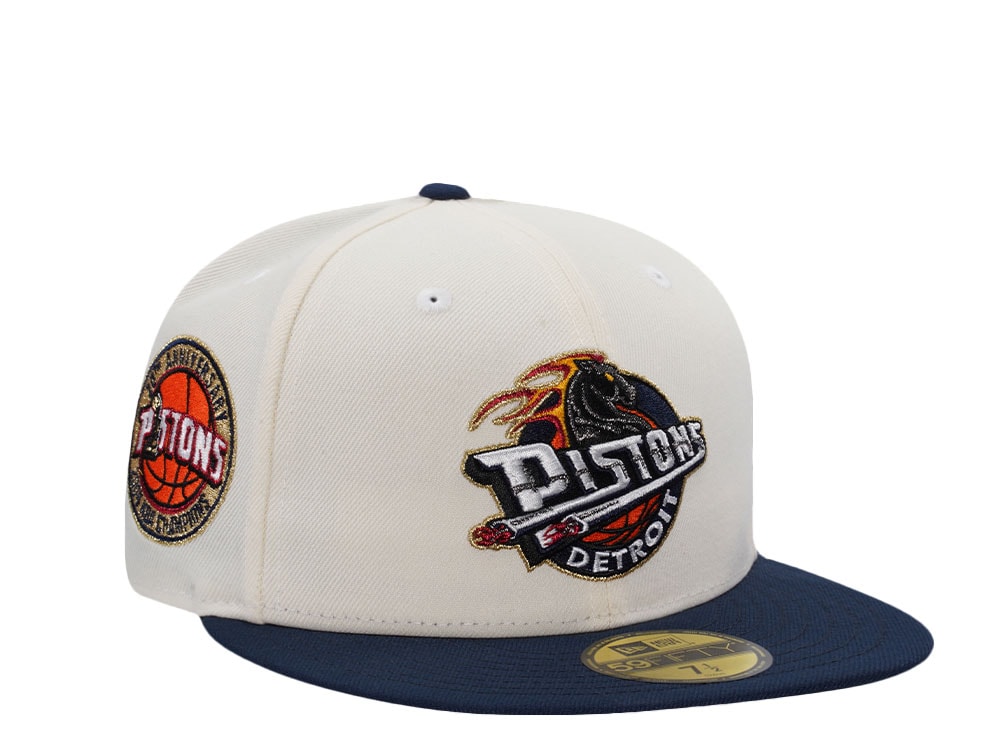 New Era Detroit Pistons 20th Anniversary Chrome Two Tone Edition 59Fifty Fitted Casquette