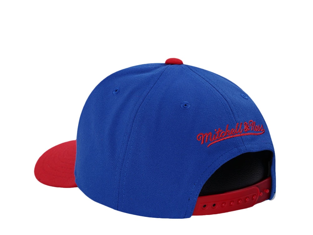 Mitchell & Ness Denver Nuggets Hardwood Classic Pro Crown Fit Blue Snapback Casquette