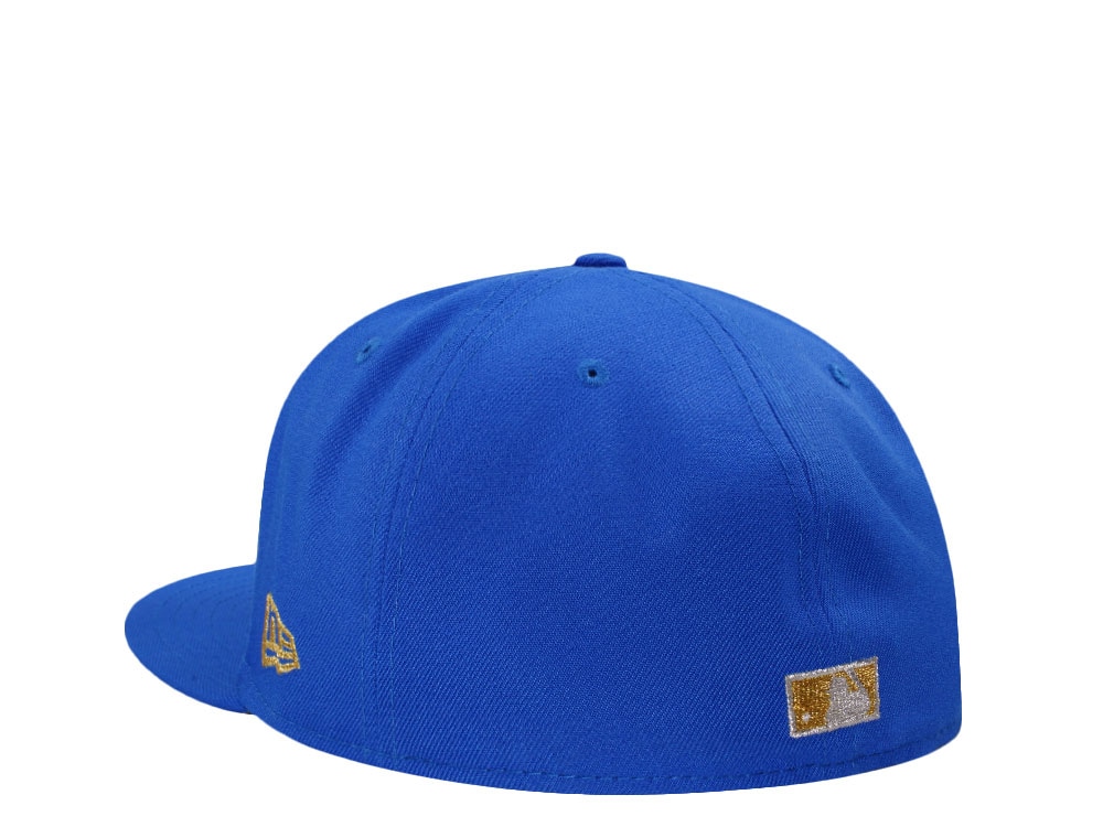 New Era Kansas City Royals Supmarine Blue Luxury Prime Edition 59Fifty Fitted Casquette